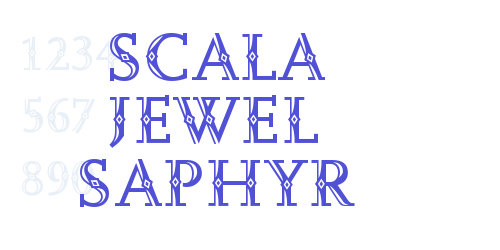 Scala Jewel Saphyr-font-download