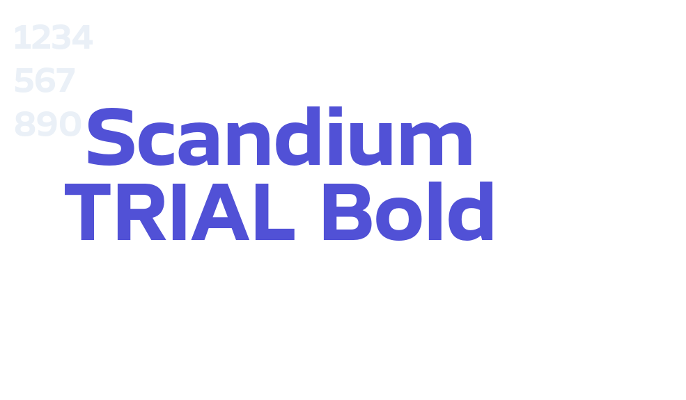 Scandium TRIAL Bold-font-download