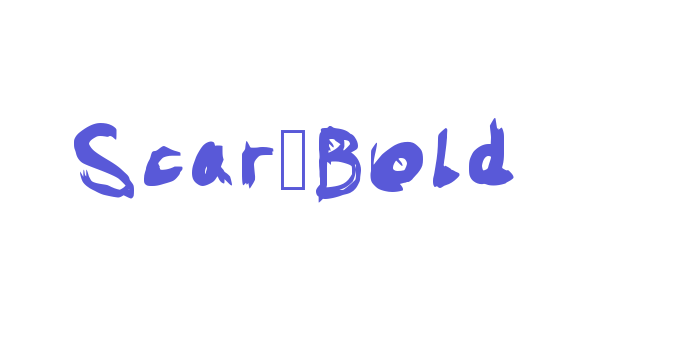 Scar-Bold Font Download