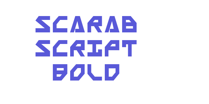 Scarab Script Bold Font Download