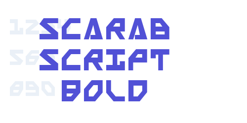 Scarab Script Bold-font-download