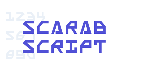 Scarab Script-font-download