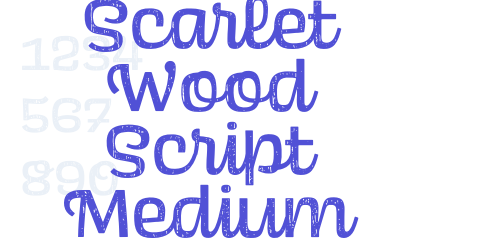 Scarlet Wood Script Medium-font-download