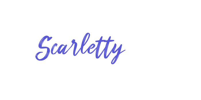 Scarletty Font Download