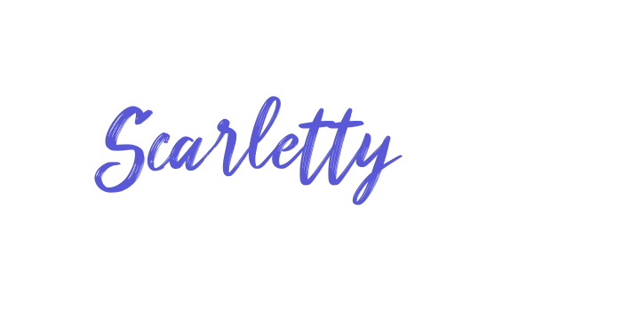 Scarletty Font