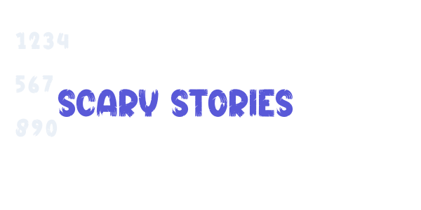 Scary Stories font free