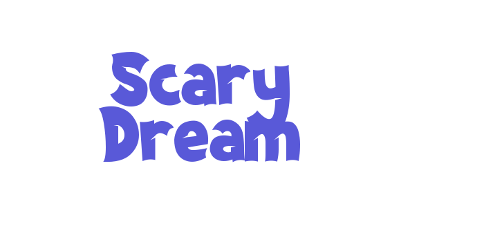 Scary Dream Font Download