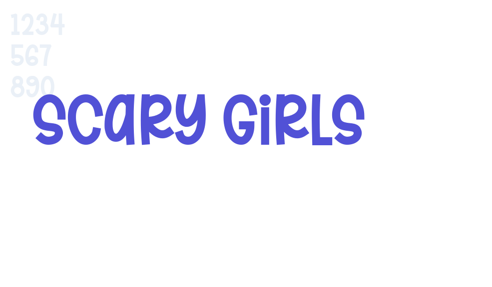 Scary Girls-font-download