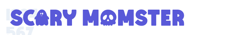 Scary Momster font