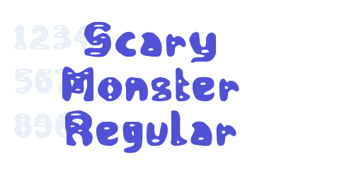 Scary Monster Regular-font-download