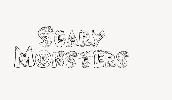 Scary Monsters Font