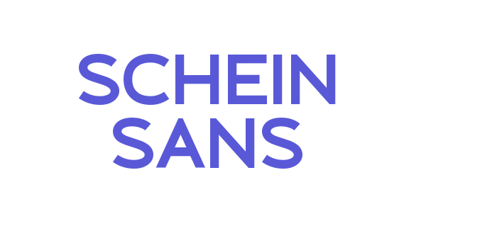 Schein Sans Font