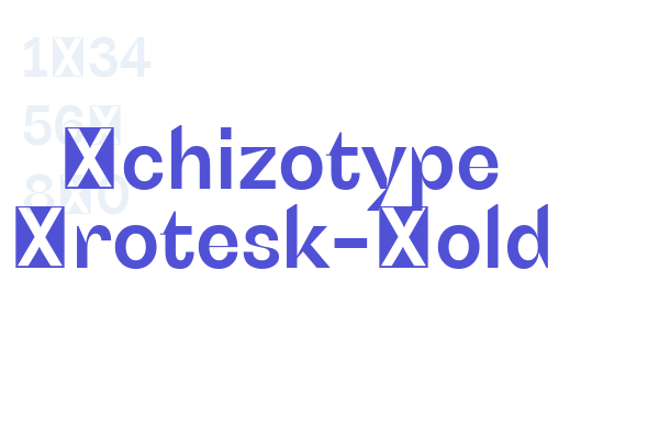 Schizotype Grotesk-Bold Font Download