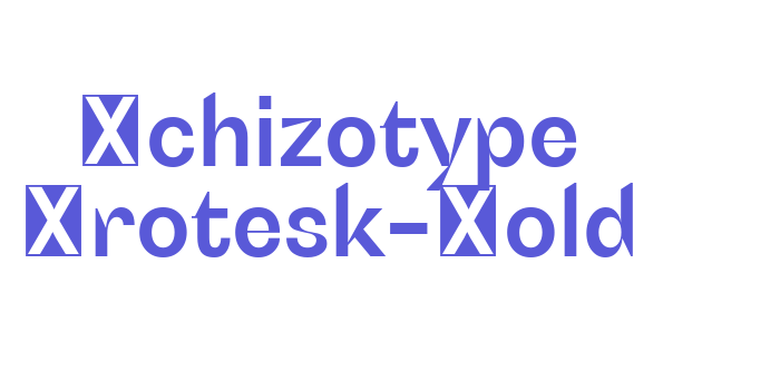 Schizotype Grotesk-Bold Font Download