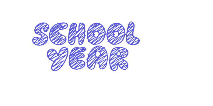 School Year Font Download