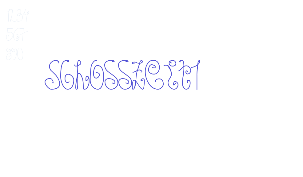 Schosszeit1-font-download