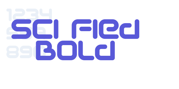 Sci Fied Bold font free