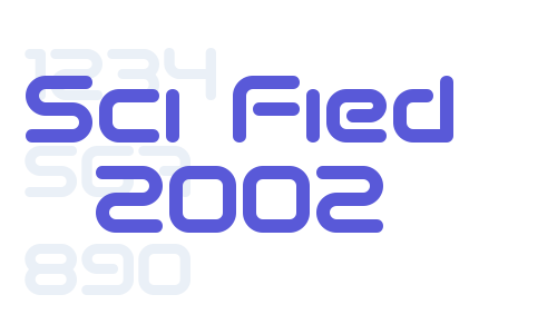 Sci Fied 2002 Font Download