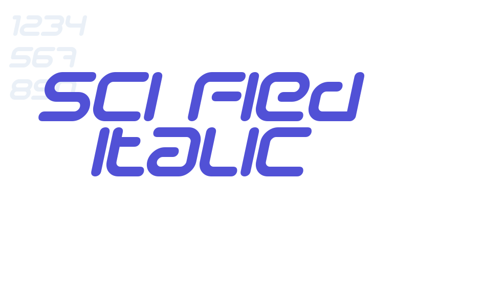 Sci Fied Italic-font-download