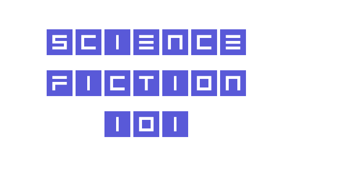 Science Fiction 101 Font Download