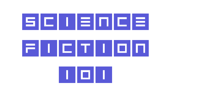 Science Fiction 101 Font