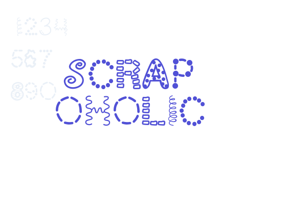 Scrap OHolic Font Download