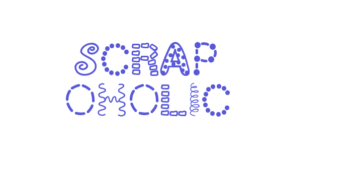 Scrap OHolic Font Download