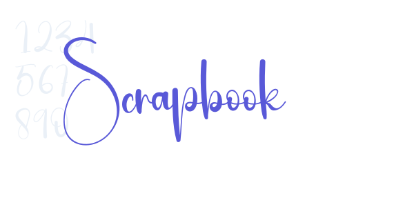 Scrapbook font free