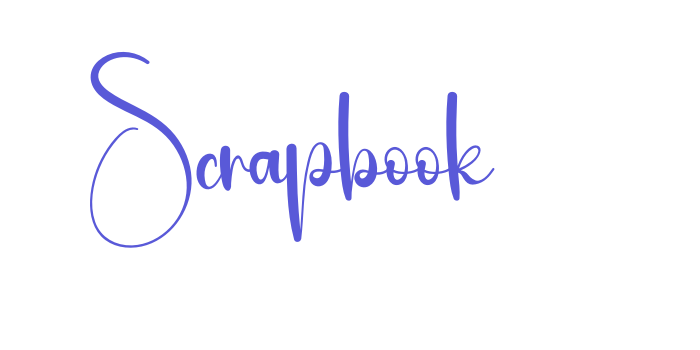 Scrapbook Font