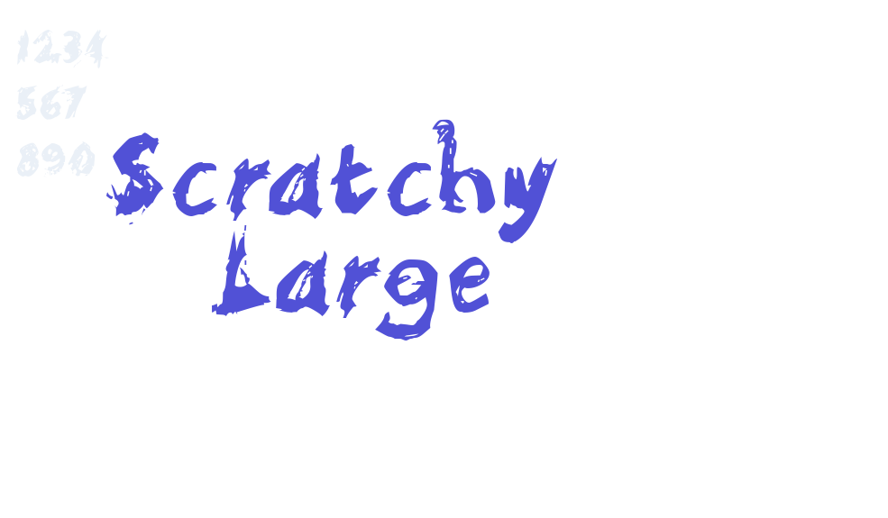 Scratchy  Large-font-download