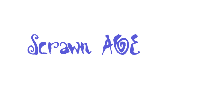 Scrawn AOE Font Download