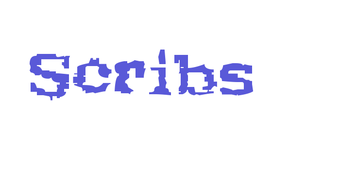 Scribs Font Download