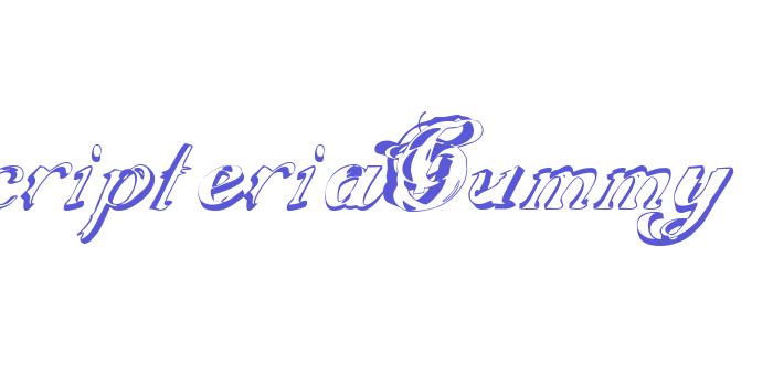 ScripteriaGummy Font Download