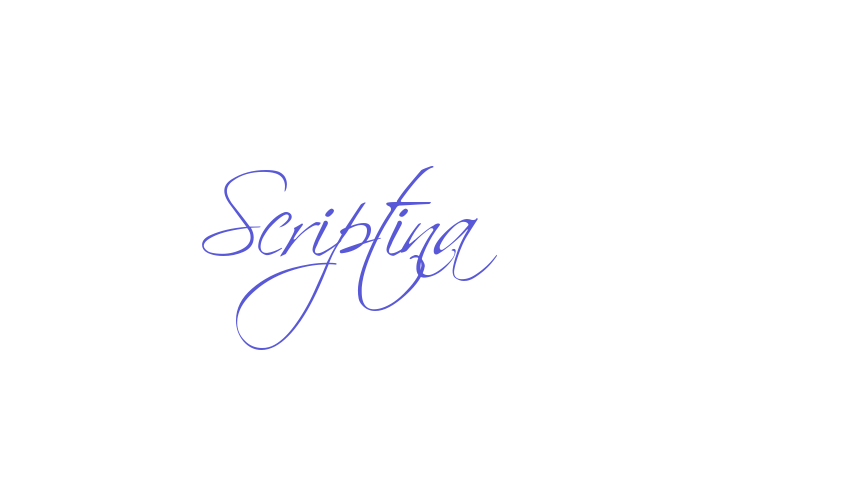 Scriptina Font