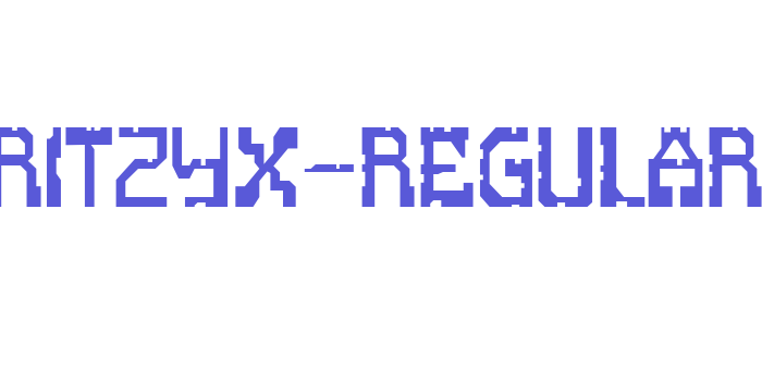 ScritzyX-Regular Font Download