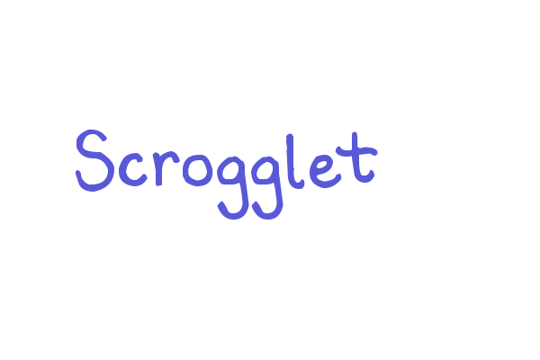 Scrogglet Font