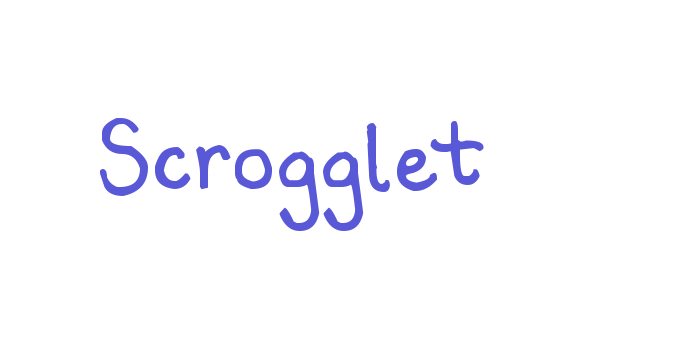 Scrogglet Font Download