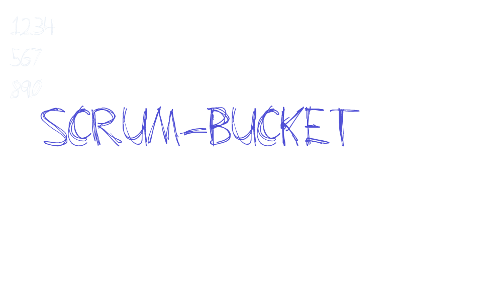 Scrum-Bucket-font-download