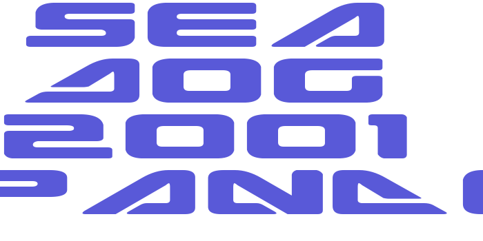 Sea Dog 2001 Expanded Font Download