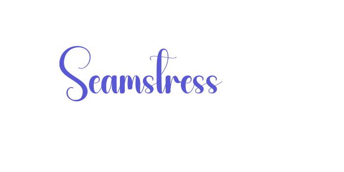 Seamstress Font Download