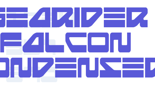 Searider Falcon Condensed Font