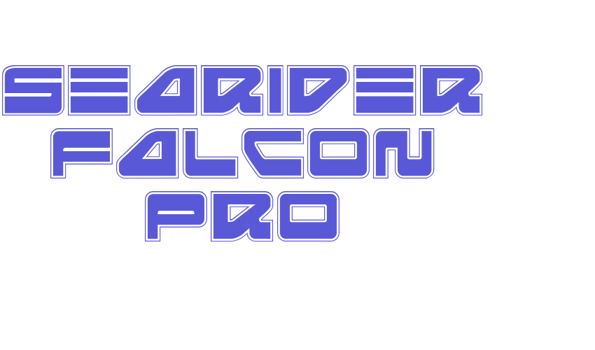 Searider Falcon Pro Font