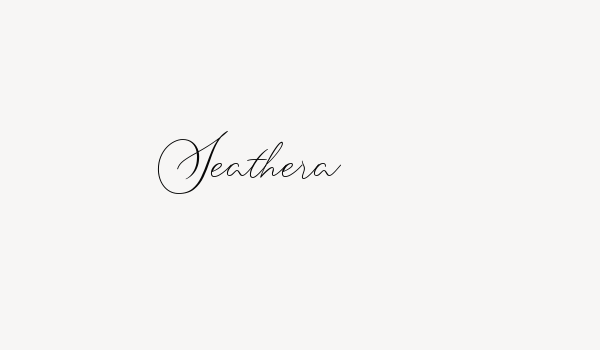 Seathera Font