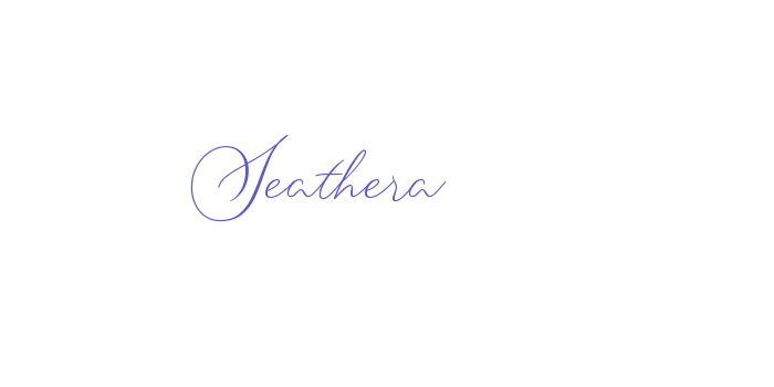 Seathera Font