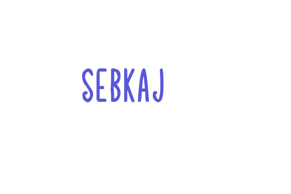 Sebkaj Font