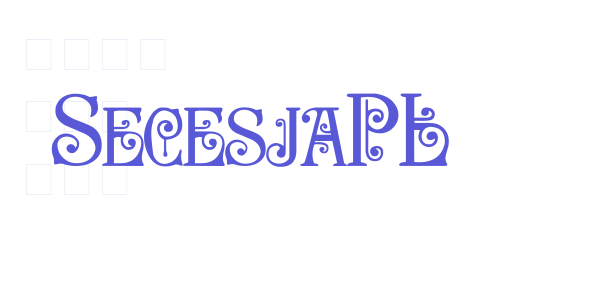 SecesjaPL font