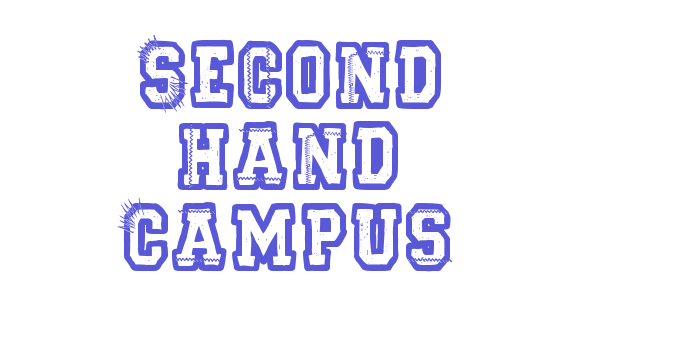 Second Hand Campus Font Download