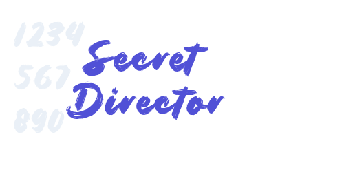 Secret Director-font-download