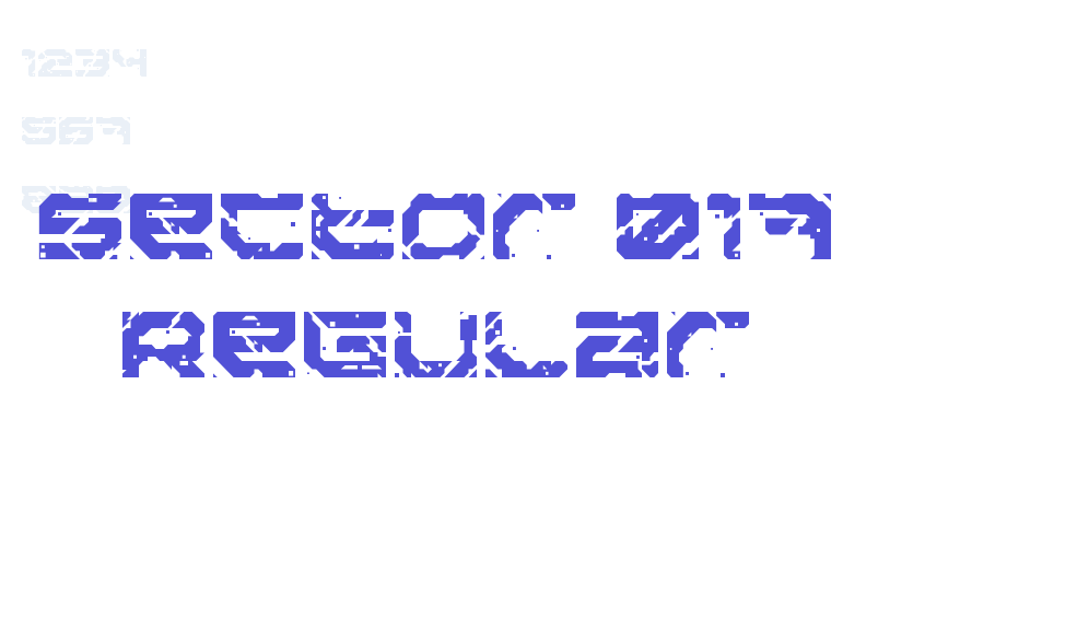 Sector 017 Regular-font-download