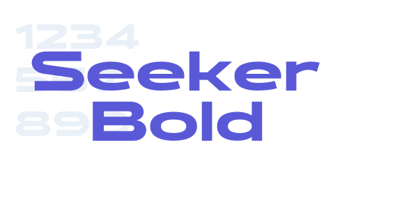 Seeker Bold font free